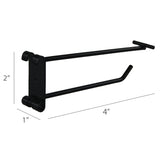 Merchandising Fixture - 4" Peg Set 970070 NOVELTY INC