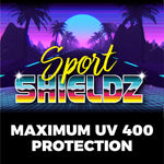 Sunglasses Sport Shieldz Assortment Floor Display - 24 Pieces Per Retail Ready Display 88443 DRIVER'S EDGE
