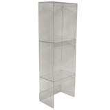 Merchandising Fixture - Lucite Three Shelf Blunt Rack ONLY 988910 NOVELTY INC
