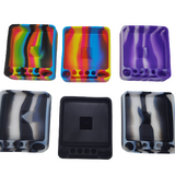 Silicone Ashtray with Assorted Colors - 6 Pieces Per Retail Ready Display 41496