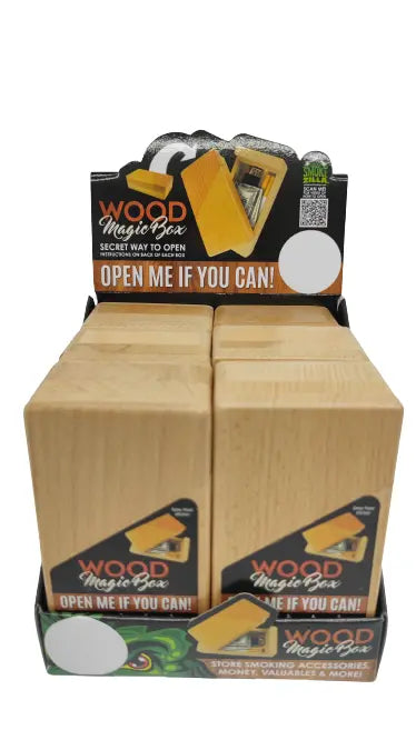 Wood Magic Storage Box - 6 Pieces Per Retail Ready Display 23154 SMOKEZILLA