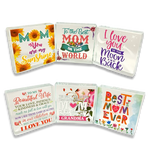 Mother's Day Glass Keepsake - 6 Pieces Per Retail Ready Display 23573 KIPP BROTHERS