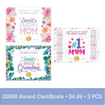 Mother's Day Celebrate Mom Assortment Floor Display - 80 Pieces Per Retail Ready Display 88369 NOVELTY INC