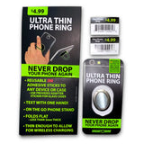 Phone Ring Swivel Holder - 12 Pieces Per Retail Ready Display 25562 GADGET GEAR