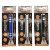 Screwdriver with LED Light - 6 Pieces Per Retail Ready Display  22802 ROUGHNECK
