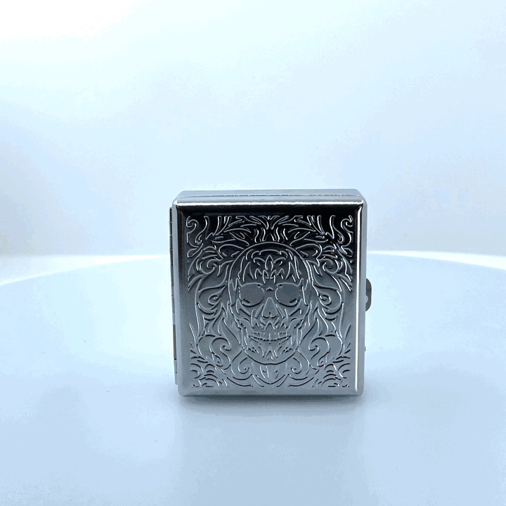 Metal Cigarette Box with Tools - 6 Pieces Per Retail Ready Display 22649 SMOKEZILLA