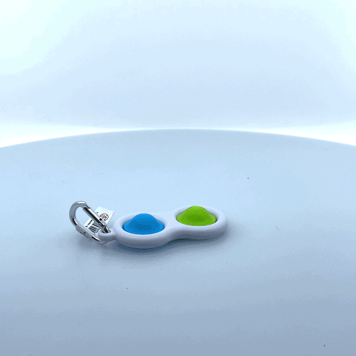 Fidget Pop Key Chain - 24 Pieces Per Retail Ready Display 23028 KIPP BROTHERS