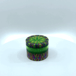 3D Metal Grinder with Magnetic Closure - 12 Pieces Per Retail Ready Display 30030 SPICY ZILLA
