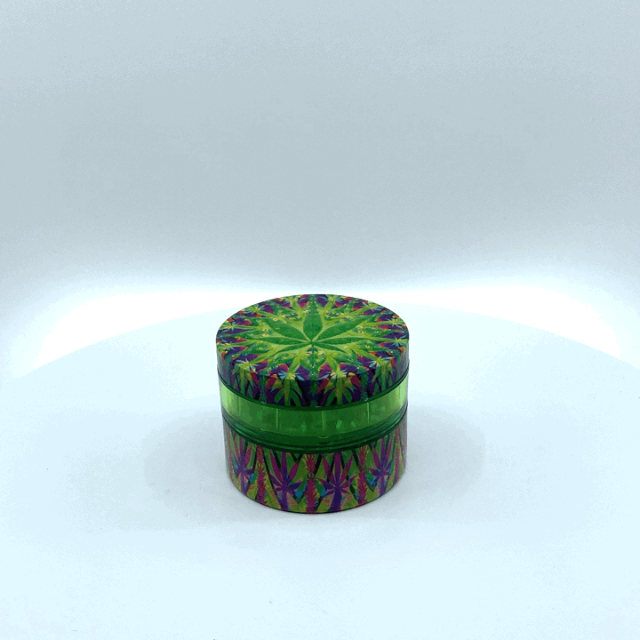 3D Metal Grinder with Magnetic Closure - 12 Pieces Per Retail Ready Display 30030 SPICY ZILLA
