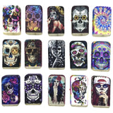 Sugar Skull Dual Torch Lighter - 15 Pieces Per Retail Ready Display 23016 SMOKEZILLA