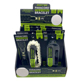 Paracord Bracelet Charging Cable Assortment - 8 Pieces Per Retail Ready Display 87682