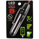 Laser Pointer Stylus with LED Light - 3 Pieces Per Pack 22457