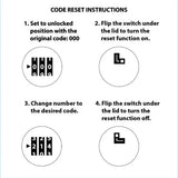 Locking Bottle Instructions