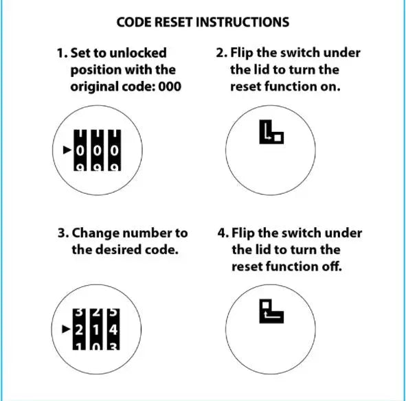 Locking Bottle Instructions